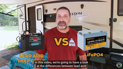 Swapping Out Lead Acid to LiFePO4 batteries. Is it really that easy? Aolithium 12V100Ah-4S battery