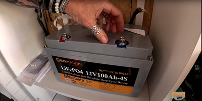Présentation batteries Aolithium LiFePO4 12V100Ah-4S