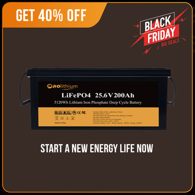 24V 200Ah LiFePO4 Battery- The Ultimate Power Solution