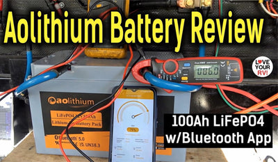Aolithium Battery Demo & Review - 100Ah 12V LiFePo4 with Bluetooth App