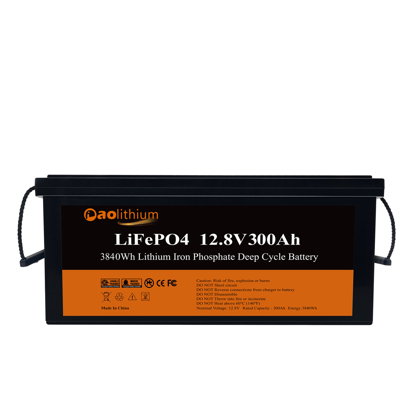 Aolithium 12V 300Ah LiFePO4 Lithium Battery