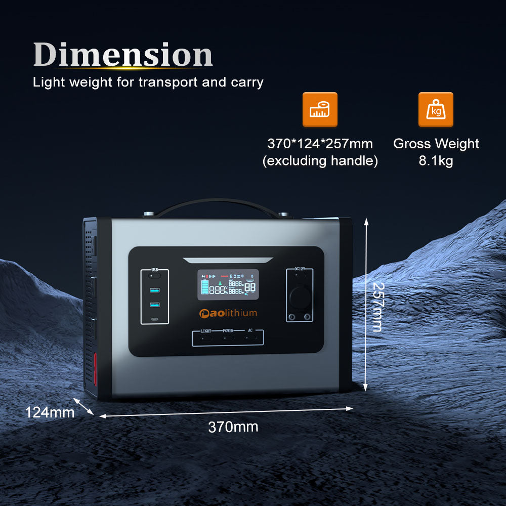 Aolithium 2000W 24V Pure Sine Wave Inverter