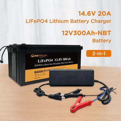 Aolithium 12V 300Ah LiFePO4 Lithium Battery