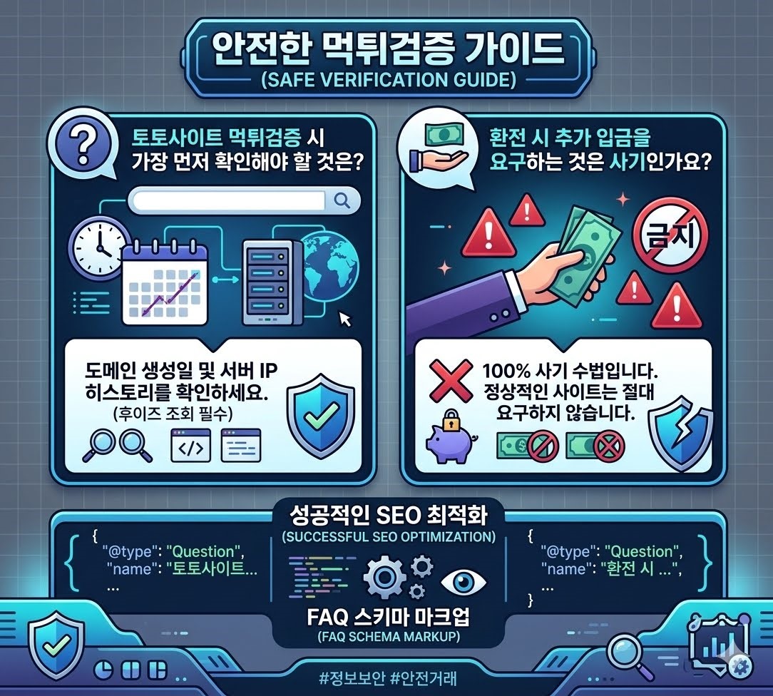 2026년 안전 토토사이트 순위 및 먹튀검증 목록